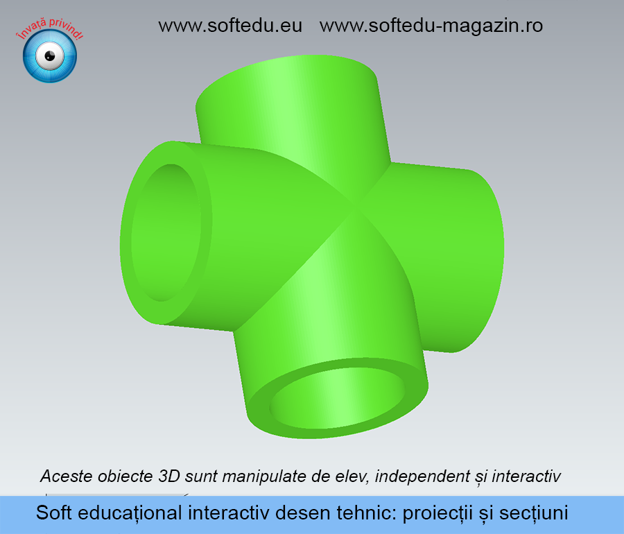 Desen tehnic, proiecții plane și izometrice