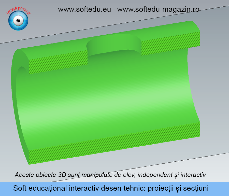 Soft educațional interactiv desen tehnic