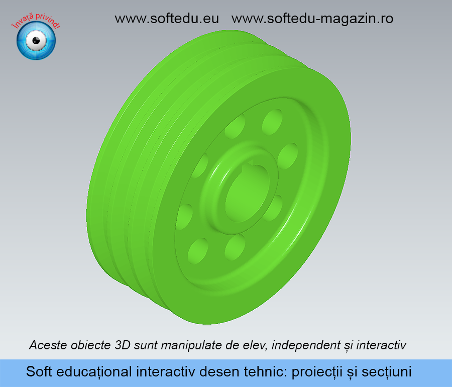Proiecția axonometrică desen tehnic