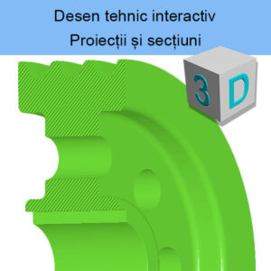 Soft educațional desen tehnic interactiv